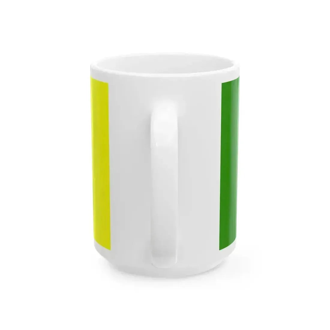 Flag of county Carlow (Ireland) White Coffee Mug - Go Mug Yourself
