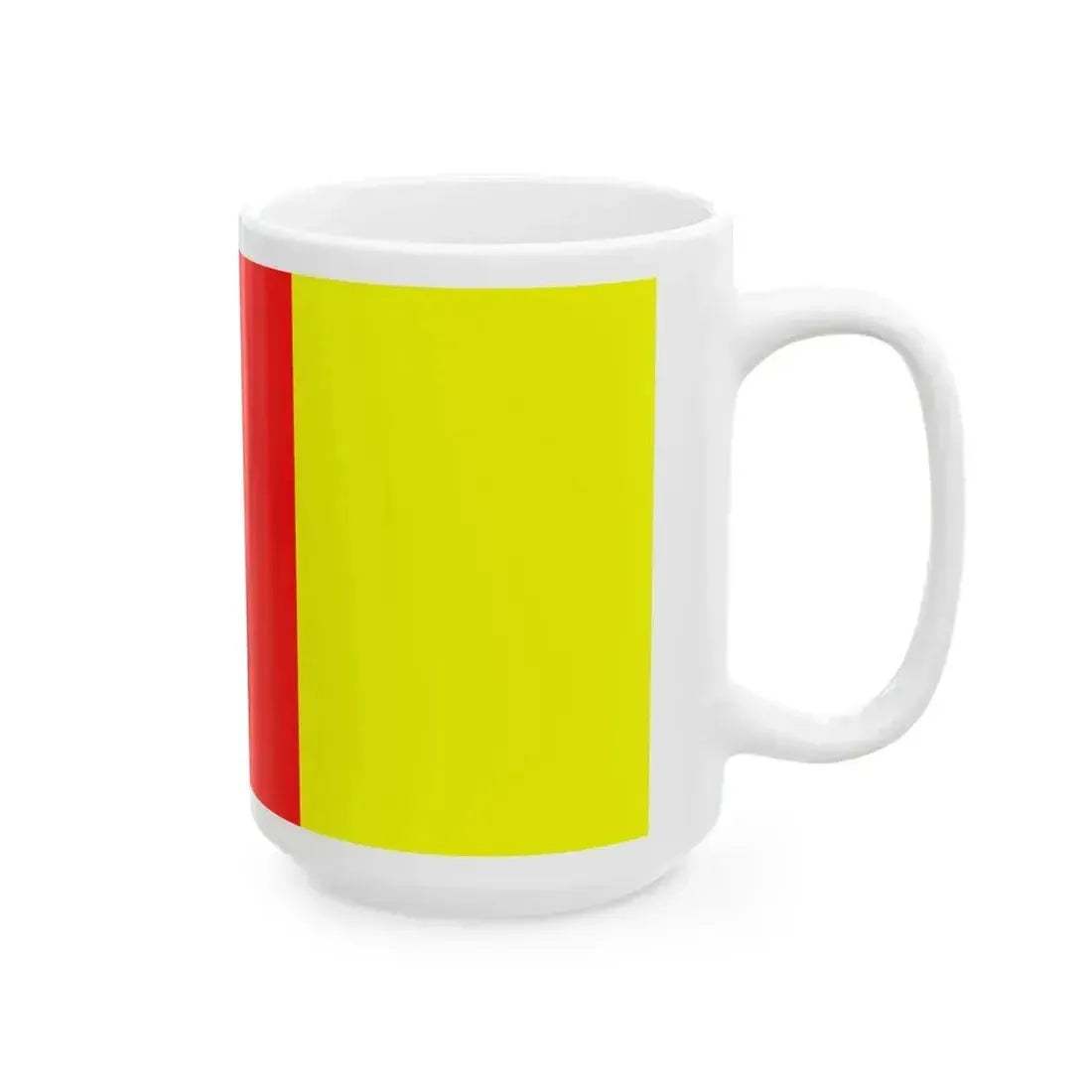 Flag of county Carlow (Ireland) White Coffee Mug - Go Mug Yourself