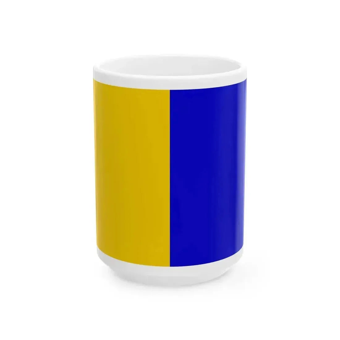Flag of county Clare (Ireland) White Coffee Mug 15oz - Go Mug Yourself