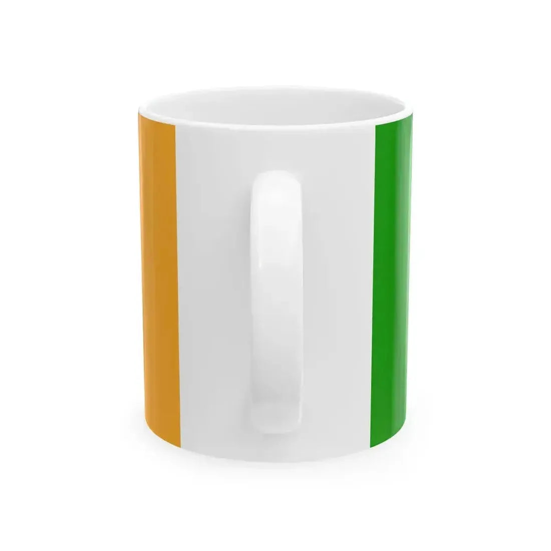 Flag of county Kerry (Ireland) White Coffee Mug - Go Mug Yourself