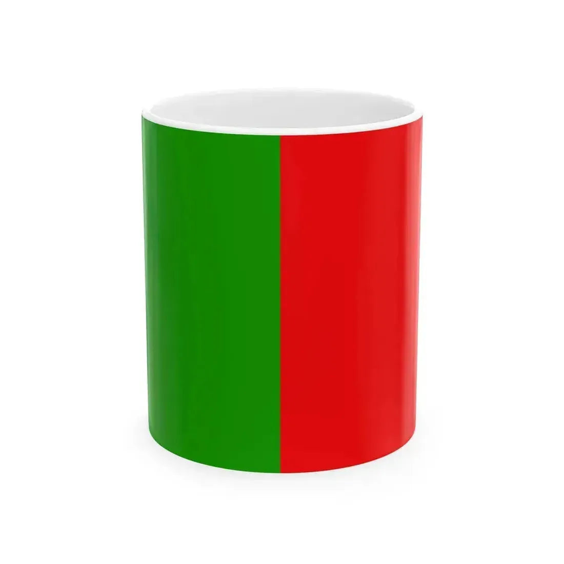 Flag of county Mayo (Ireland) White Coffee Mug 11oz - Go Mug Yourself