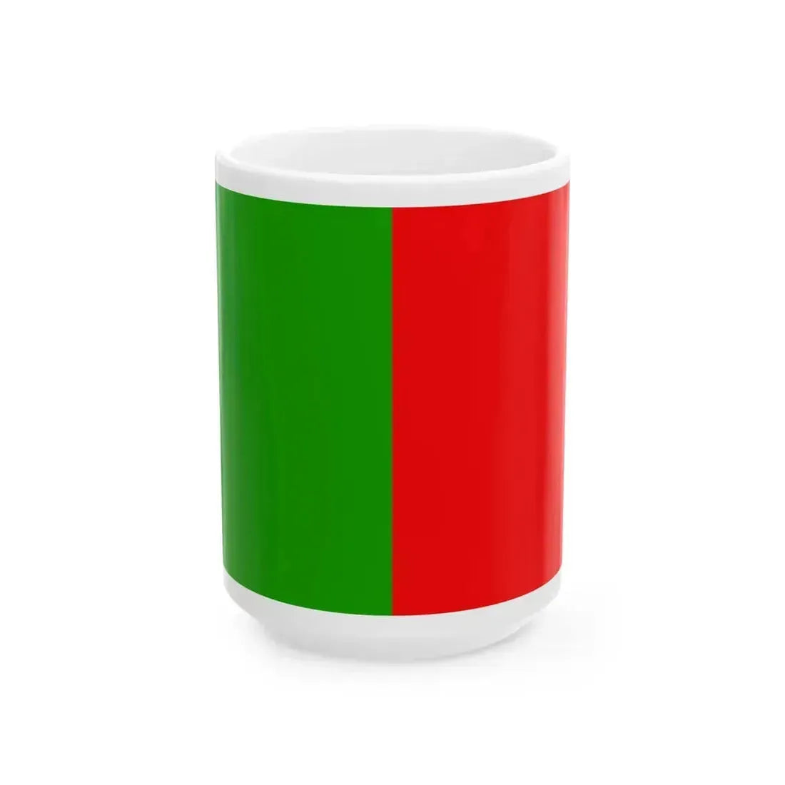 Flag of county Mayo (Ireland) White Coffee Mug 15oz - Go Mug Yourself