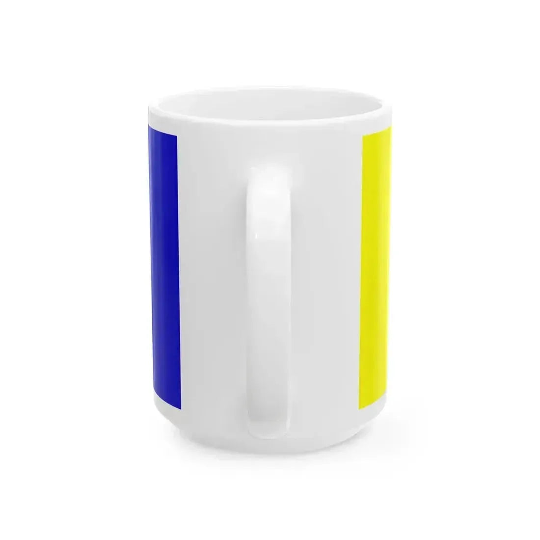 Flag of county Roscommon (Ireland) White Coffee Mug - Go Mug Yourself
