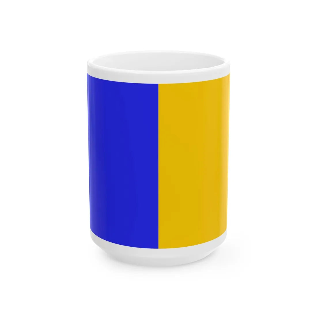 Flag of county Tipperary (Ireland) White Coffee Mug 15oz - Go Mug Yourself