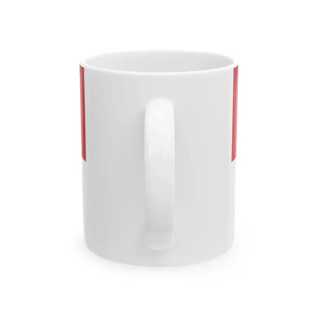 Flag of courland (Latvia) White Coffee Mug - Go Mug Yourself