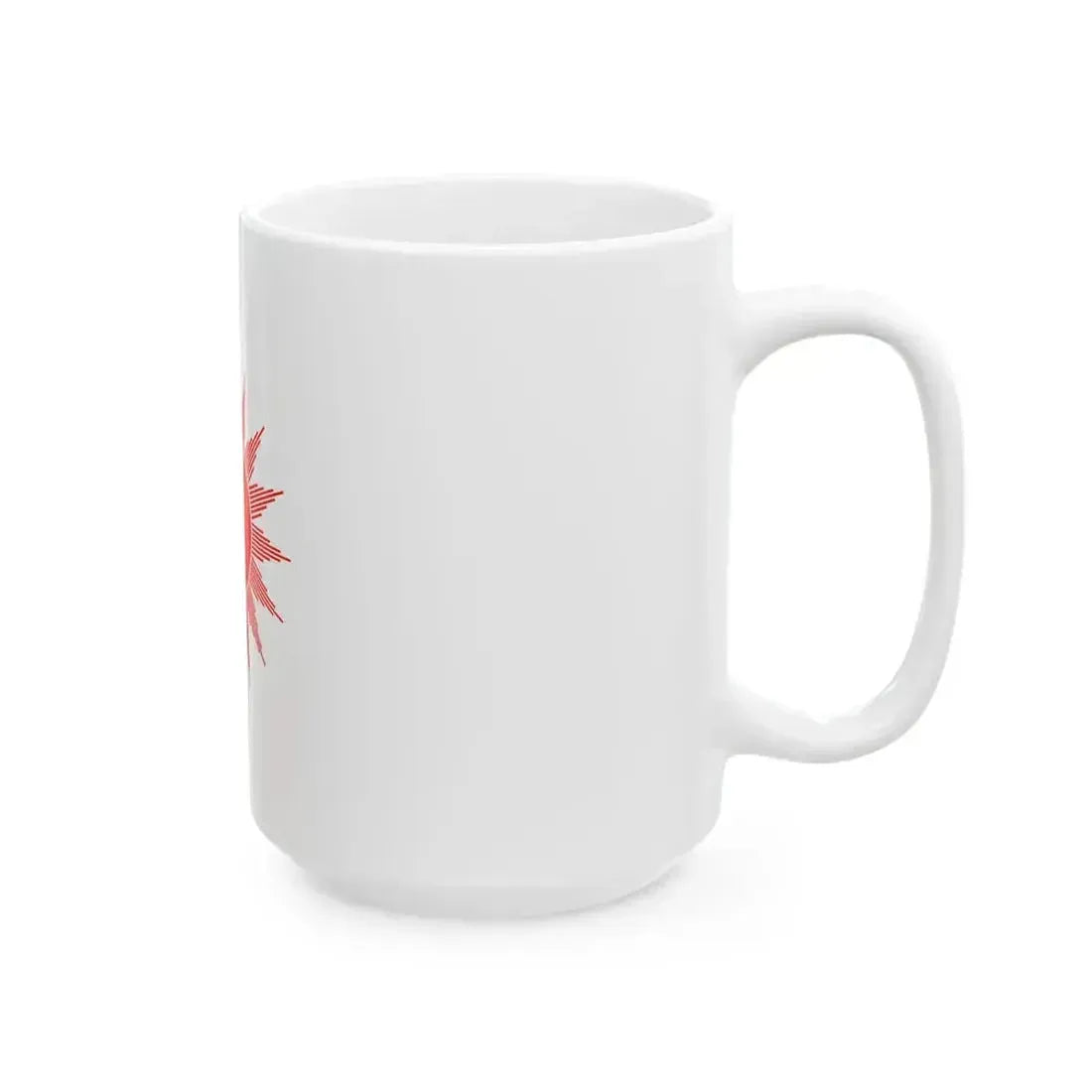 Flag of CPN UML (Nepal) White Coffee Mug - Go Mug Yourself