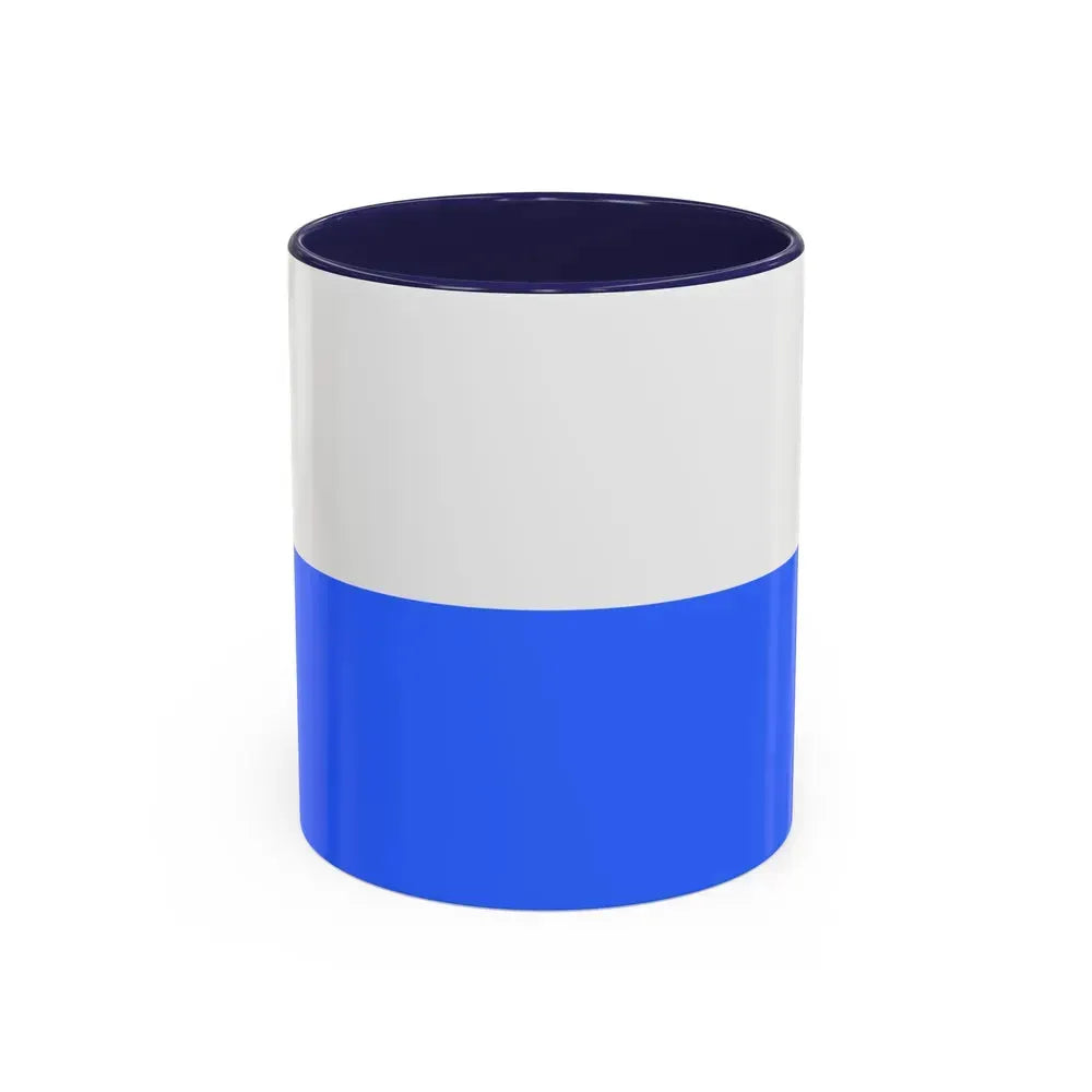 Flag of Cracow Poland - Accent Coffee Mug 11oz Navy - Go Mug Yourself