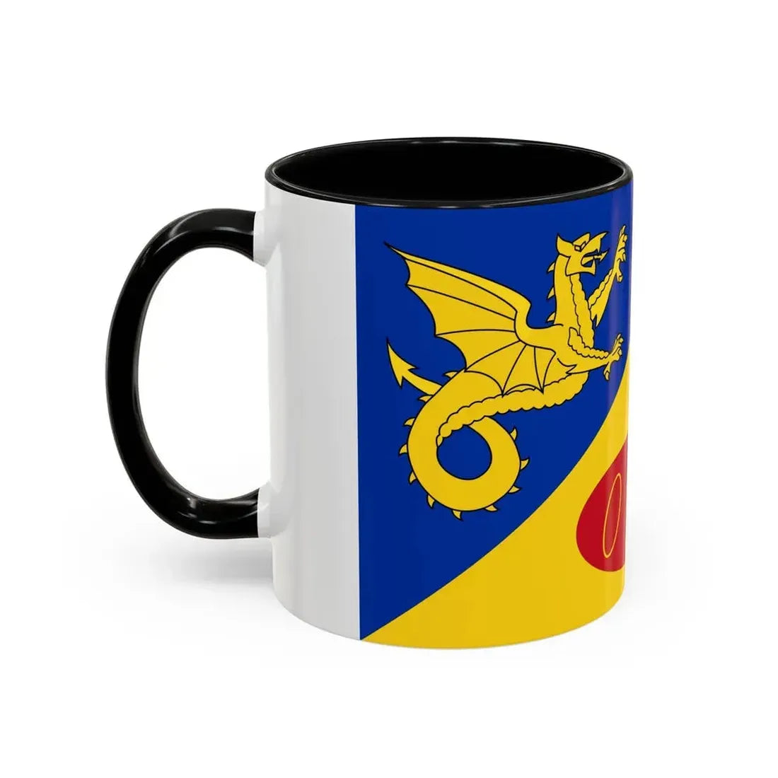 Flag of Craig y Dorth UK - Accent Coffee Mug - Go Mug Yourself