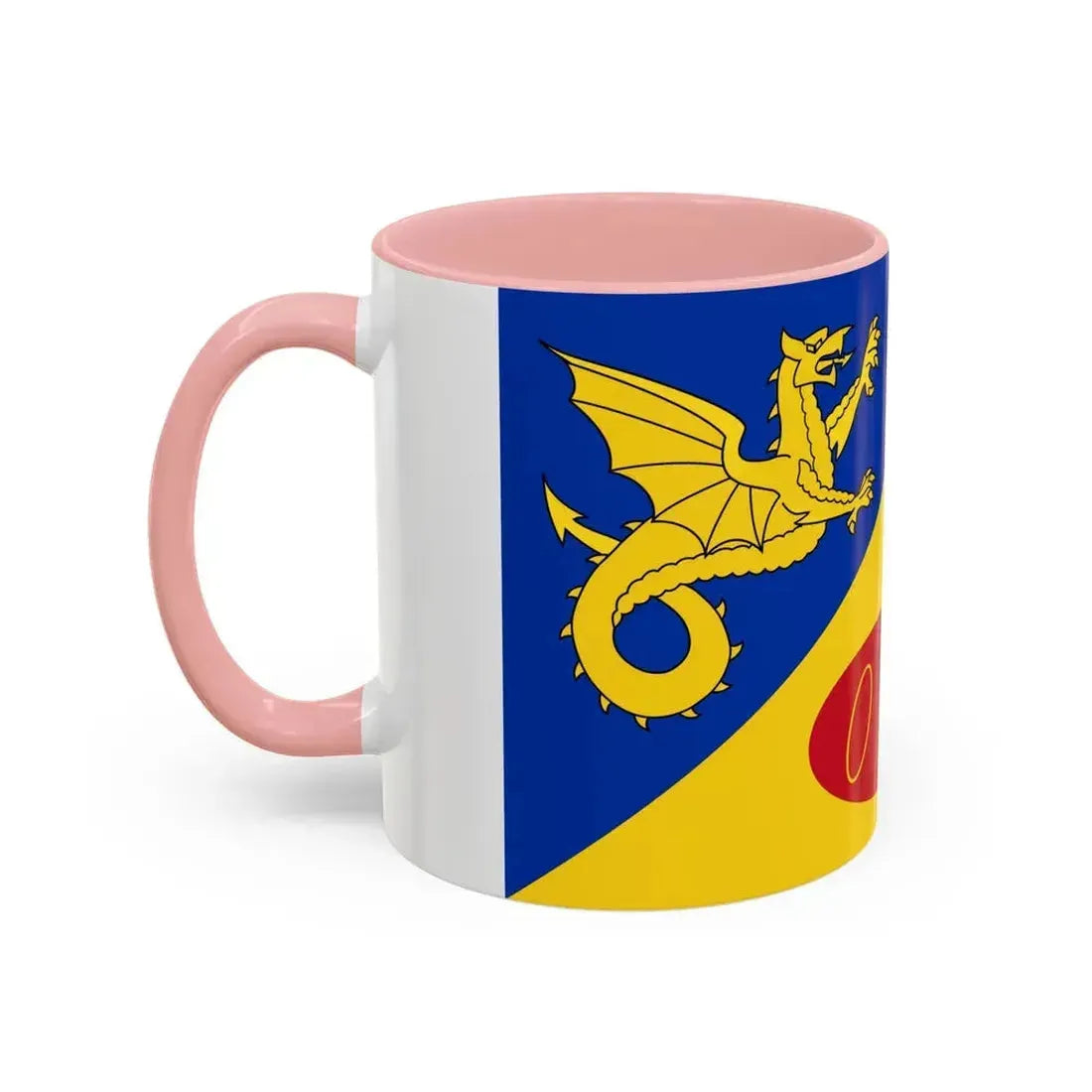 Flag of Craig y Dorth UK - Accent Coffee Mug - Go Mug Yourself