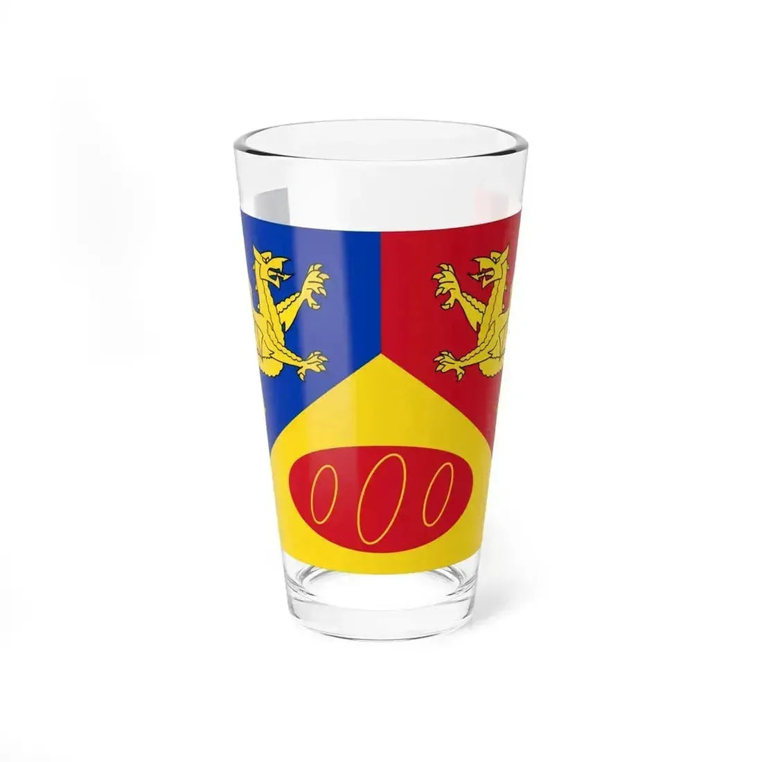Flag of Craig y Dorth UK - Pint Glass 16oz 16oz - Go Mug Yourself