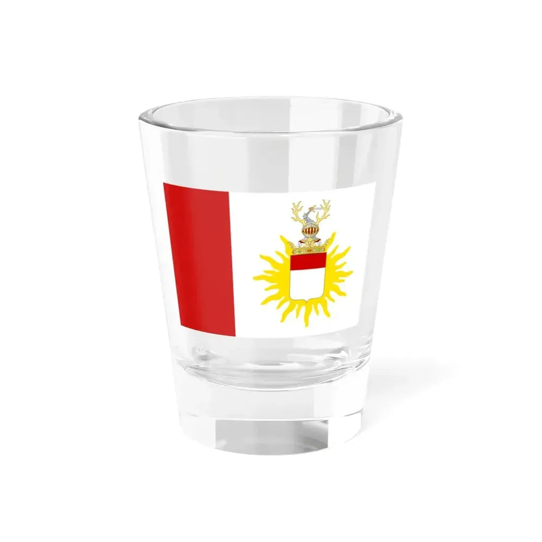 Flag of Crema (Italy) Shot Glass 1.5oz 1.5oz - Go Mug Yourself