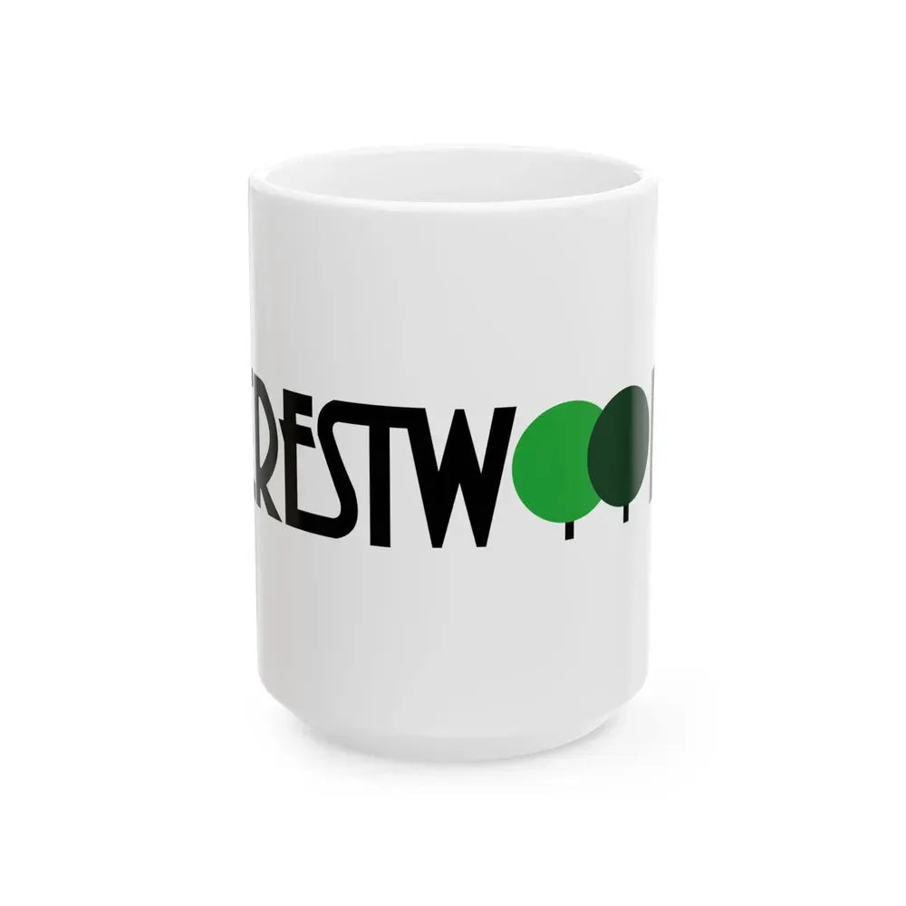 Flag of Crestwood Missouri (United States) White Coffee Mug 15oz - Go Mug Yourself