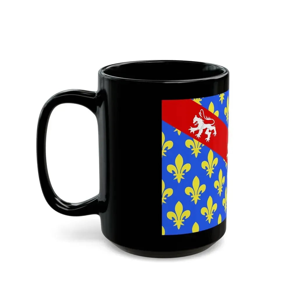 Flag of Creuse France - Black Coffee Mug - Go Mug Yourself