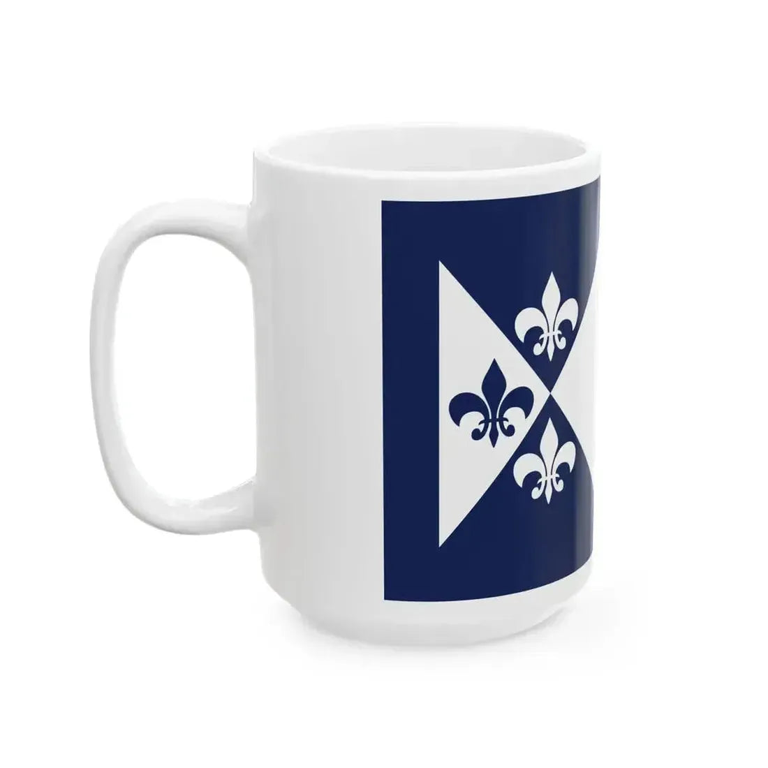 Flag of Creve Coeur Missouri (United States) White Coffee Mug - Go Mug Yourself