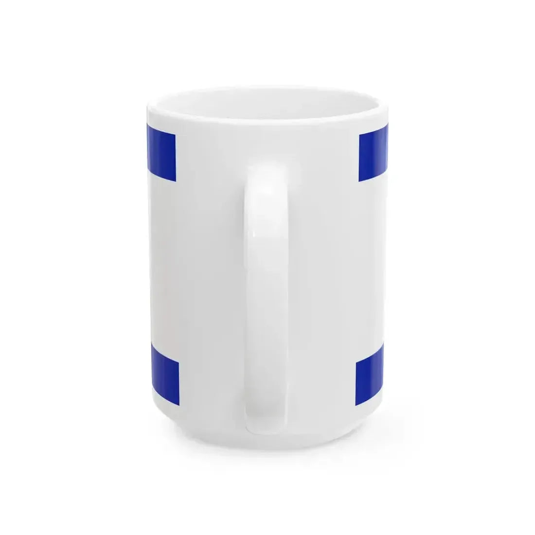 Flag of Crimea proposal 1 (Russia) White Coffee Mug - Go Mug Yourself