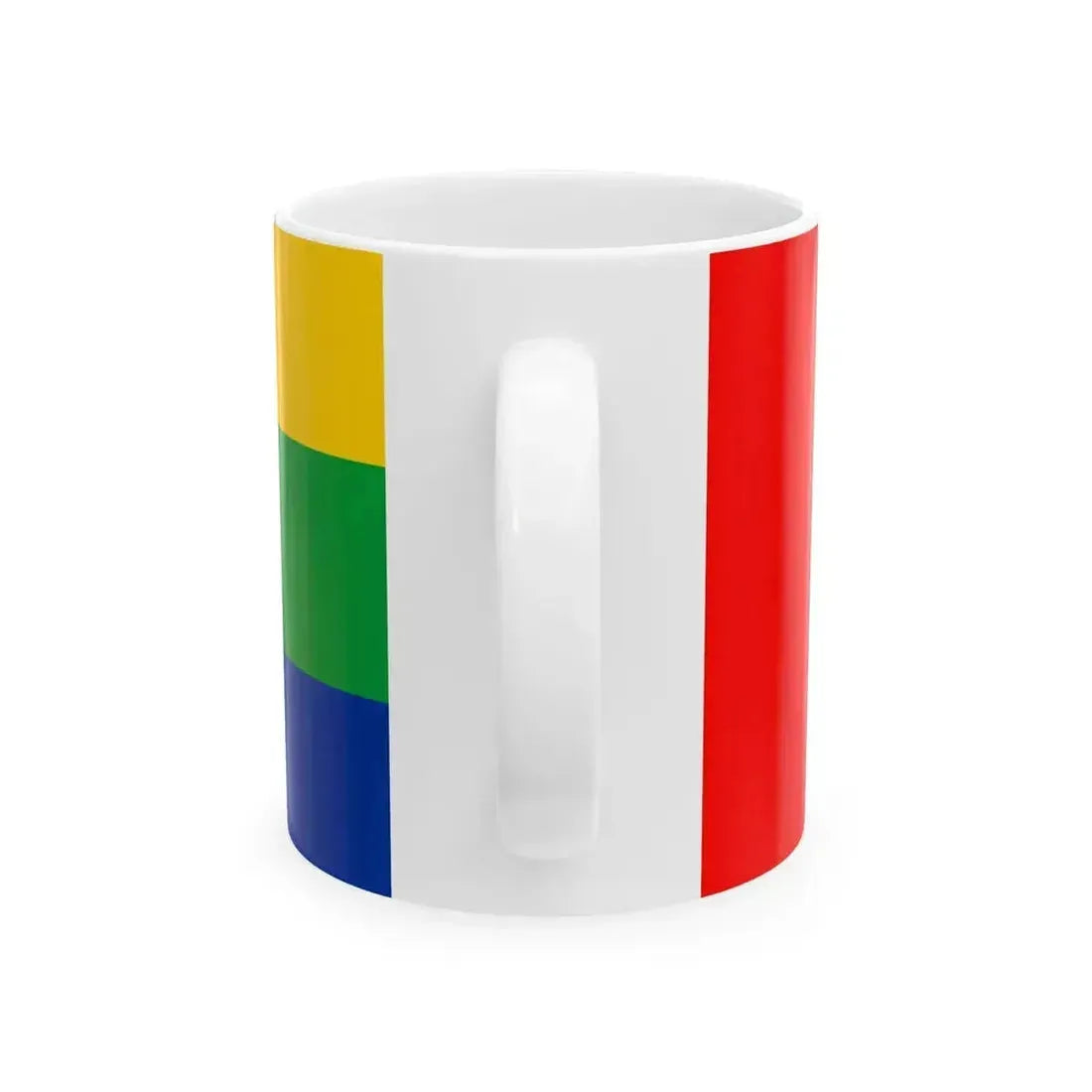 Flag of Crimea proposal 4 (Russia) White Coffee Mug - Go Mug Yourself