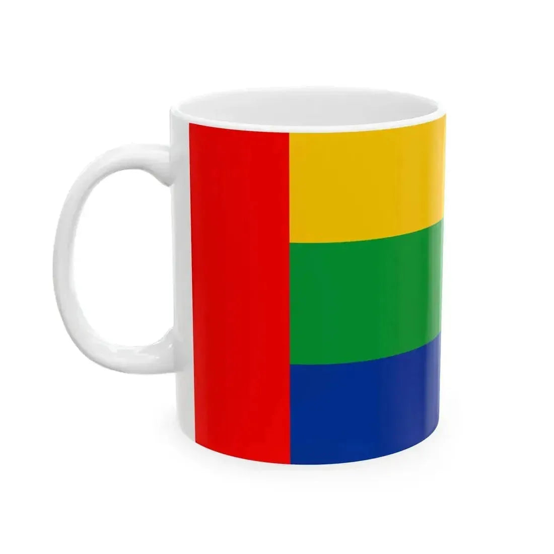 Flag of Crimea proposal 4 (Russia) White Coffee Mug - Go Mug Yourself