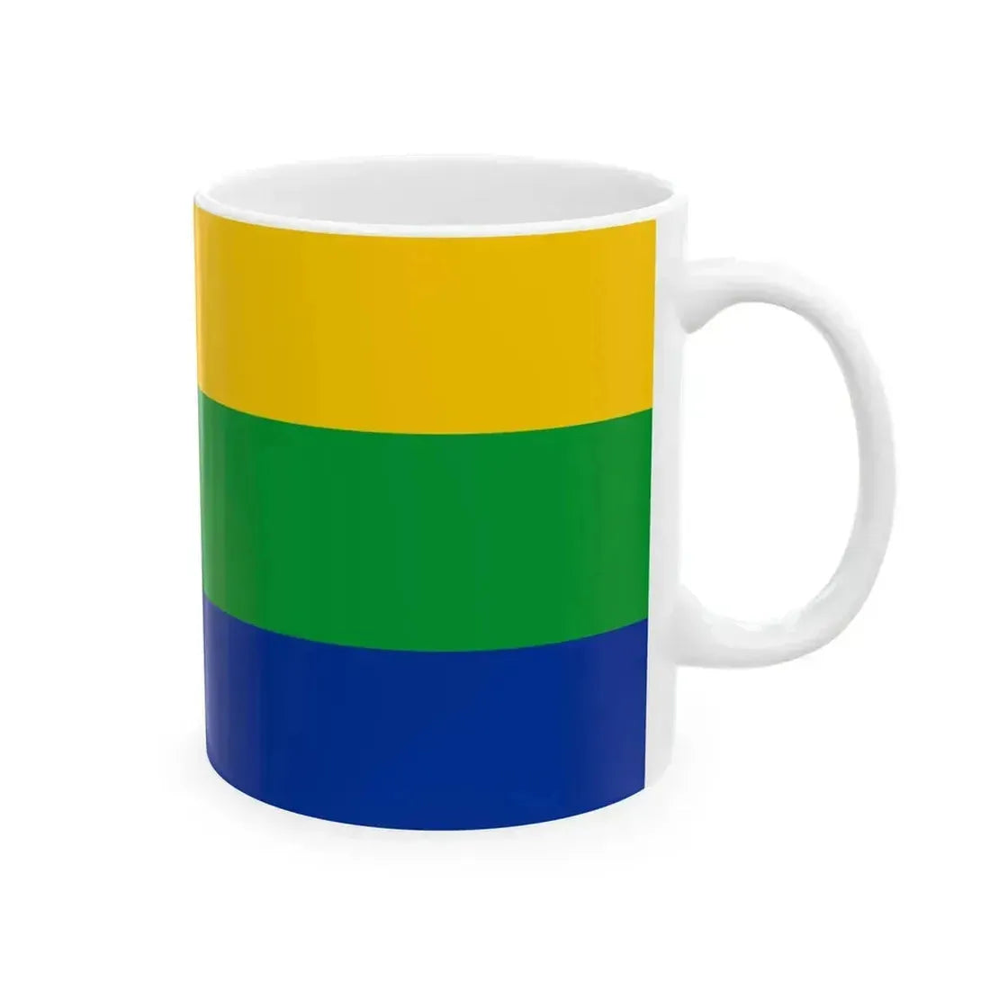 Flag of Crimea proposal 4 (Russia) White Coffee Mug - Go Mug Yourself