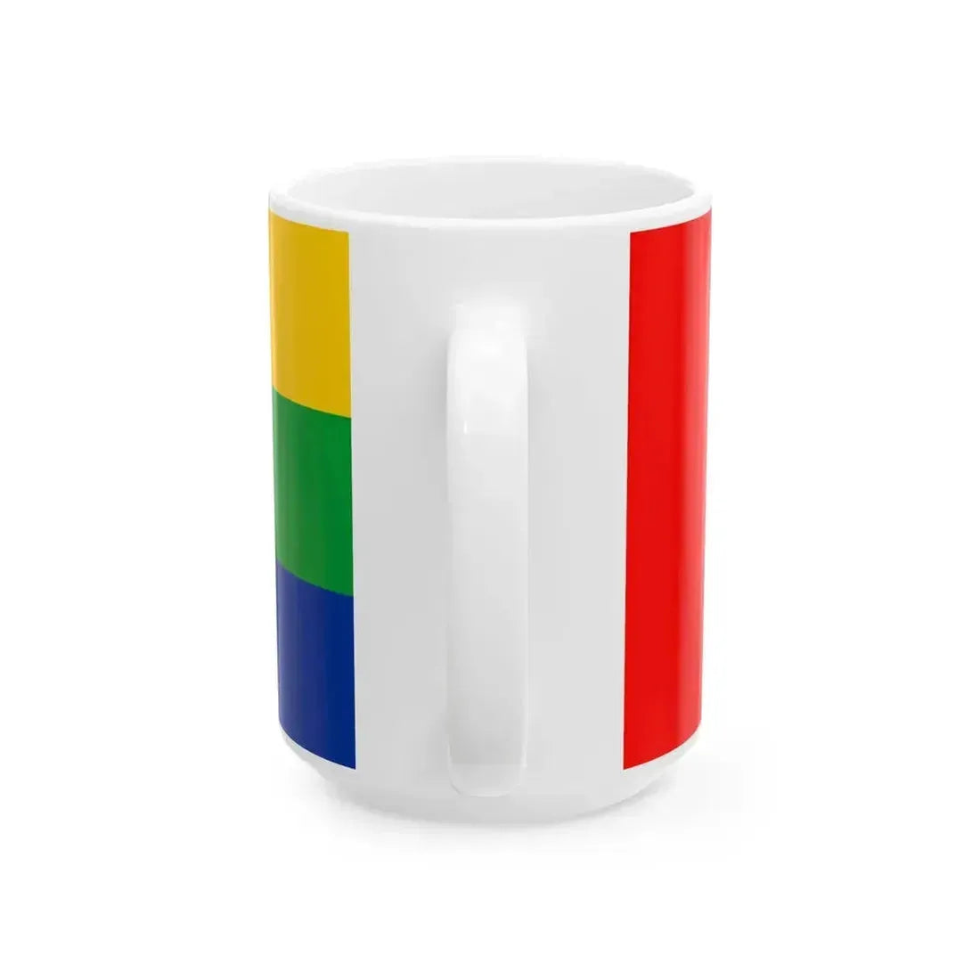 Flag of Crimea proposal 4 (Russia) White Coffee Mug - Go Mug Yourself