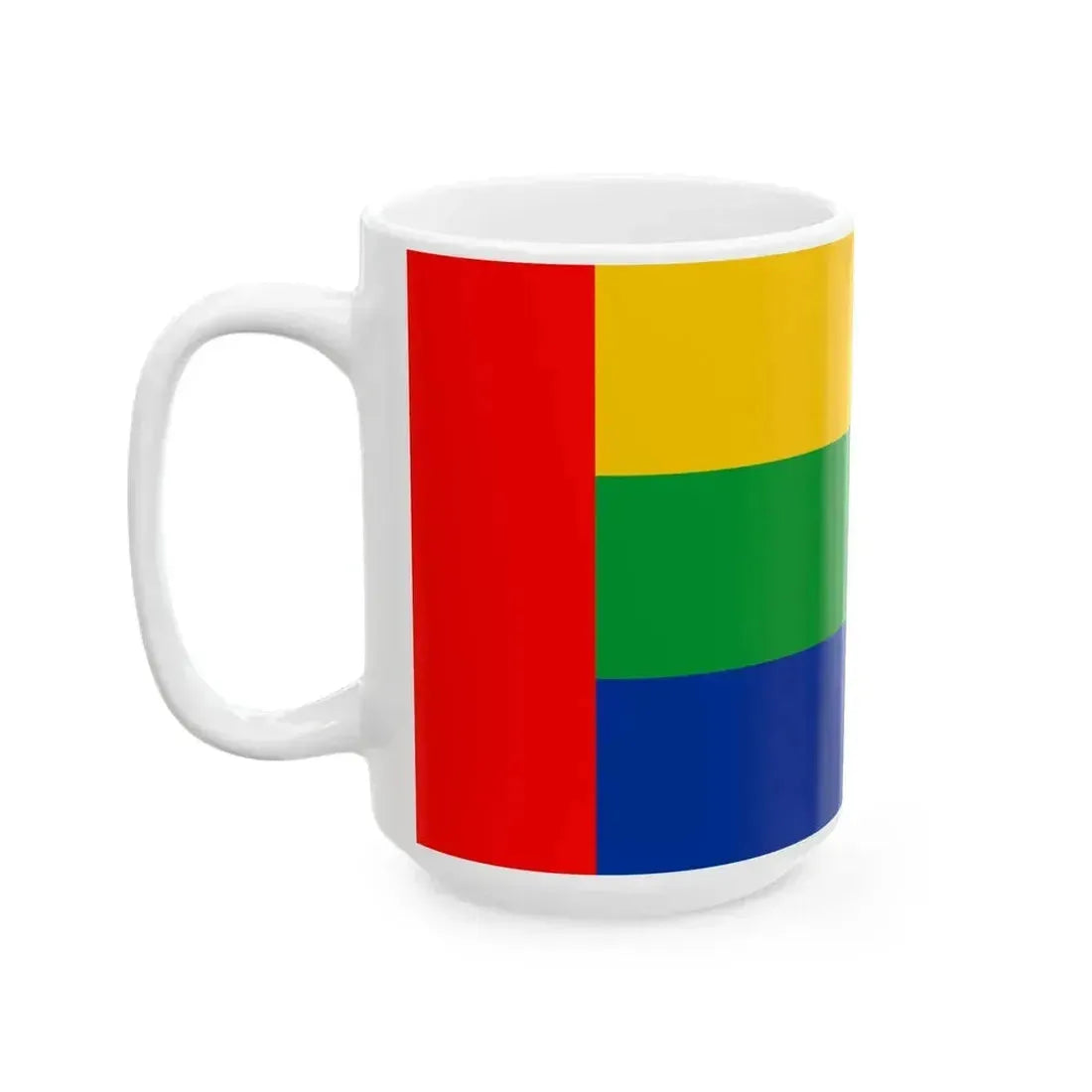Flag of Crimea proposal 4 (Russia) White Coffee Mug - Go Mug Yourself