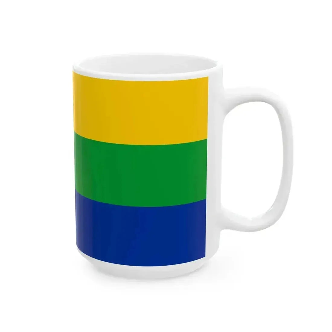 Flag of Crimea proposal 4 (Russia) White Coffee Mug - Go Mug Yourself