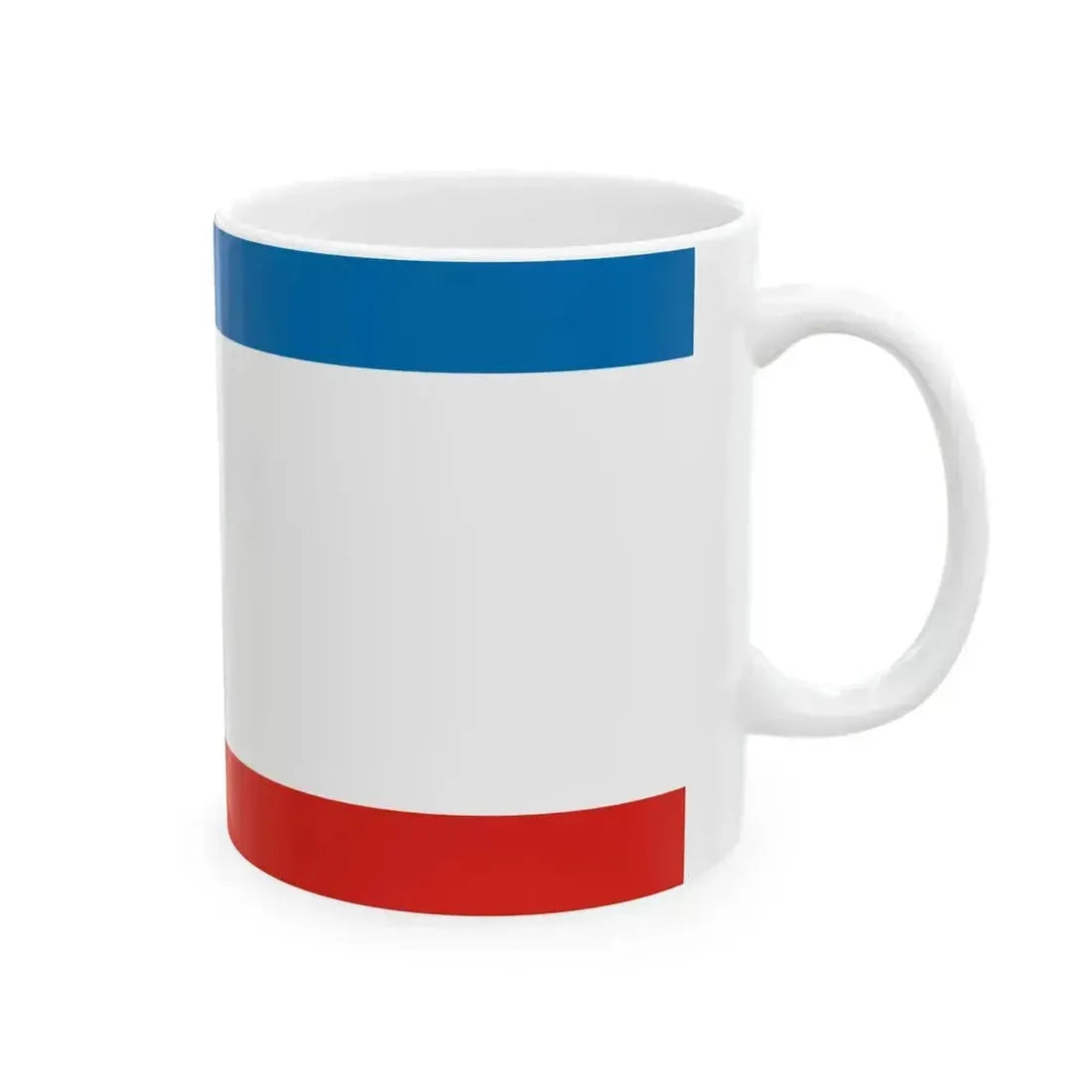 Flag of Crimea (Russia) White Coffee Mug - Go Mug Yourself