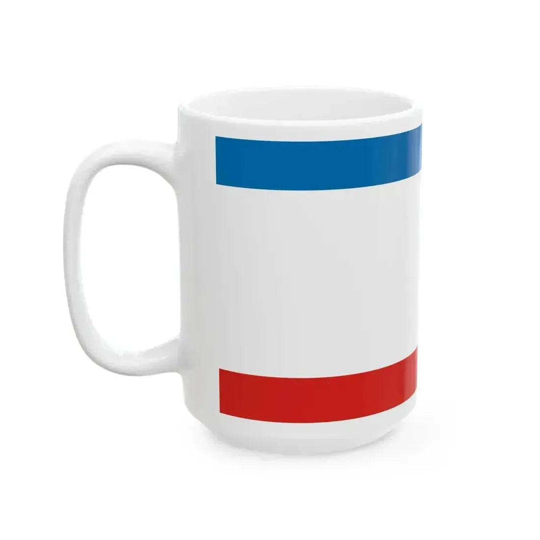 Flag of Crimea (Russia) White Coffee Mug - Go Mug Yourself