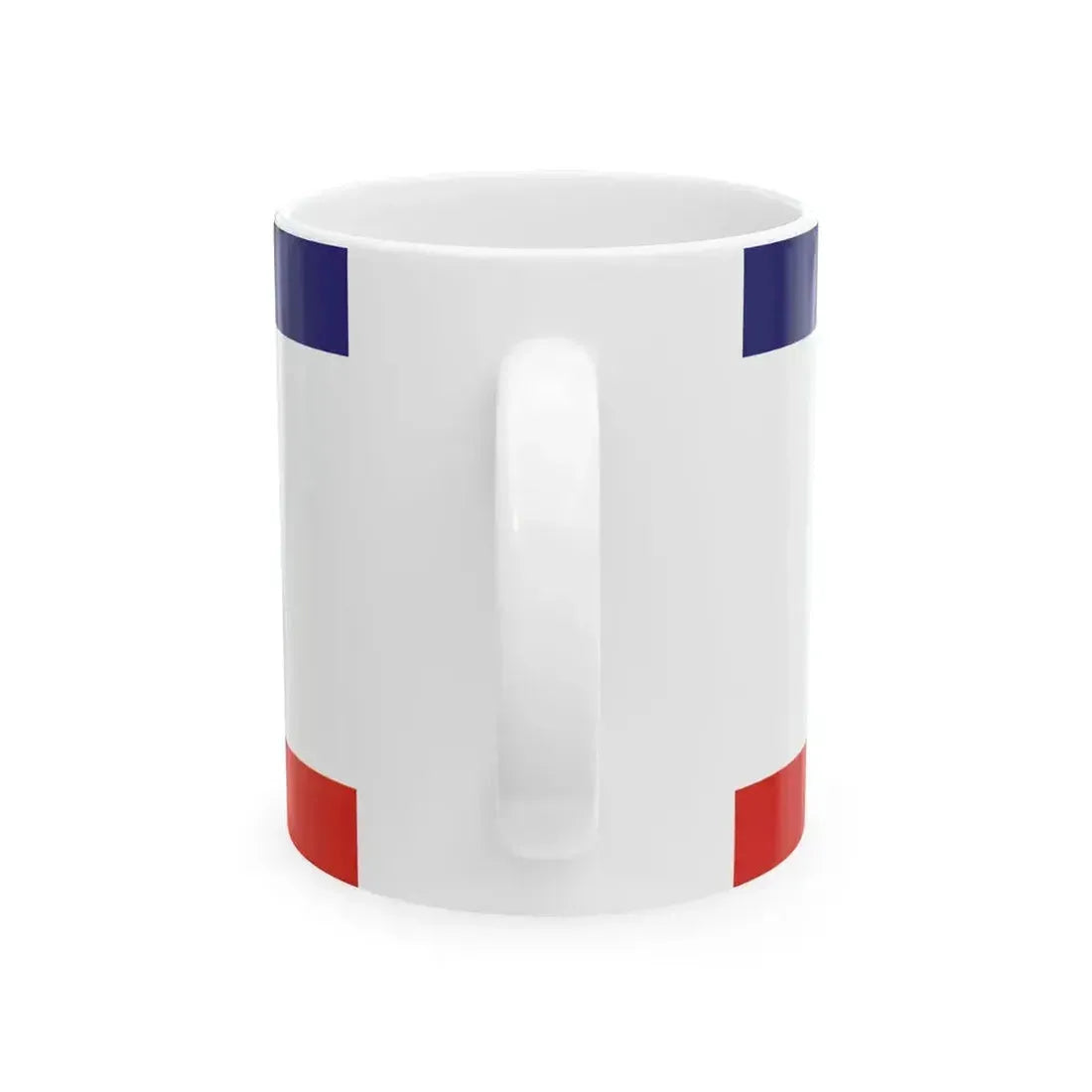 Flag of Crimea with Crimean Tatar Tamga Dark color (Russia) White Coffee Mug - Go Mug Yourself