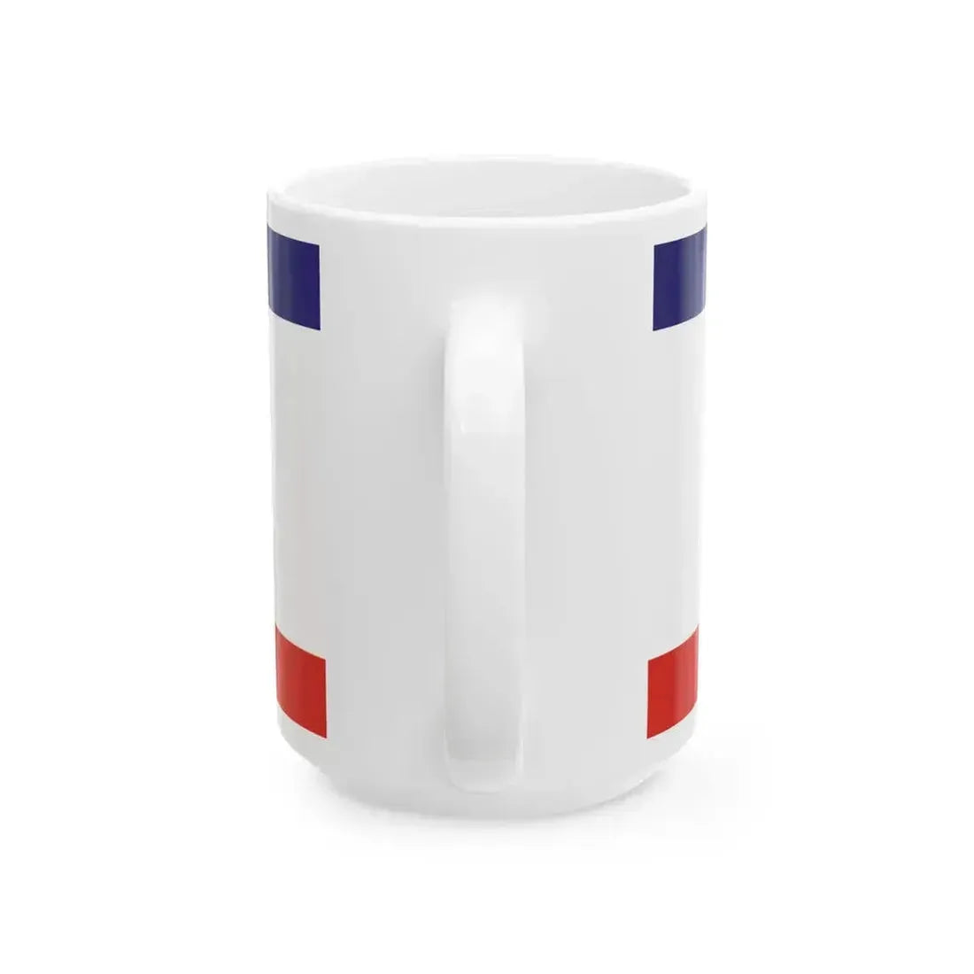 Flag of Crimea with Crimean Tatar Tamga Dark color (Russia) White Coffee Mug - Go Mug Yourself