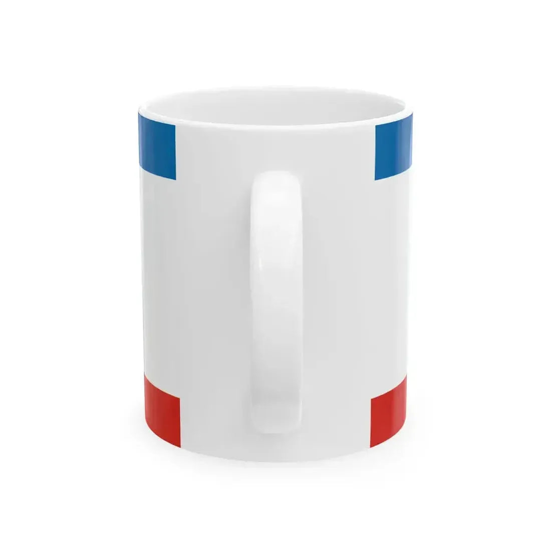 Flag of Crimea with Crimean Tatar tamga (Russia) White Coffee Mug - Go Mug Yourself