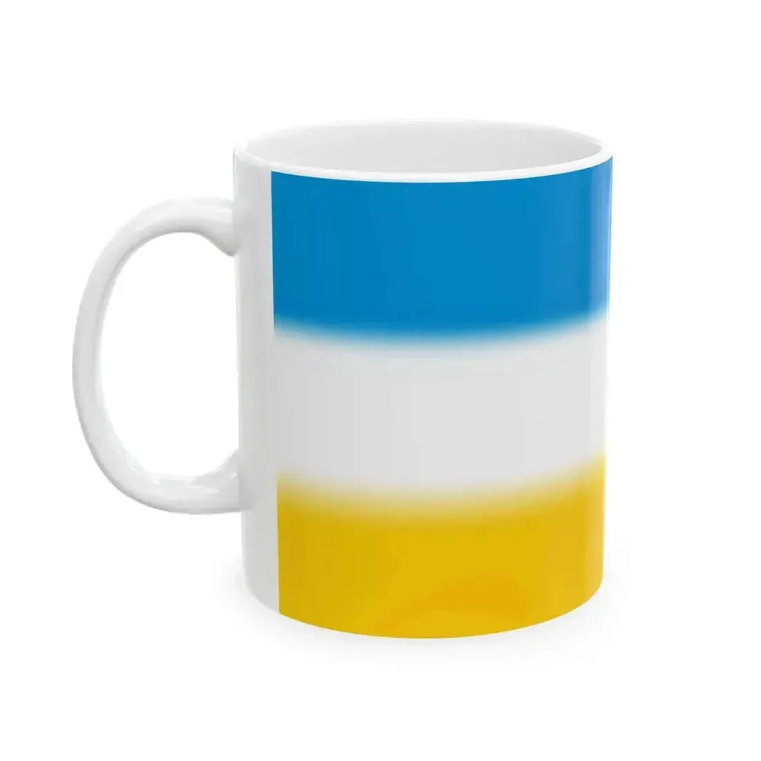 Flag of Crimean Karaites (Russia) White Coffee Mug - Go Mug Yourself