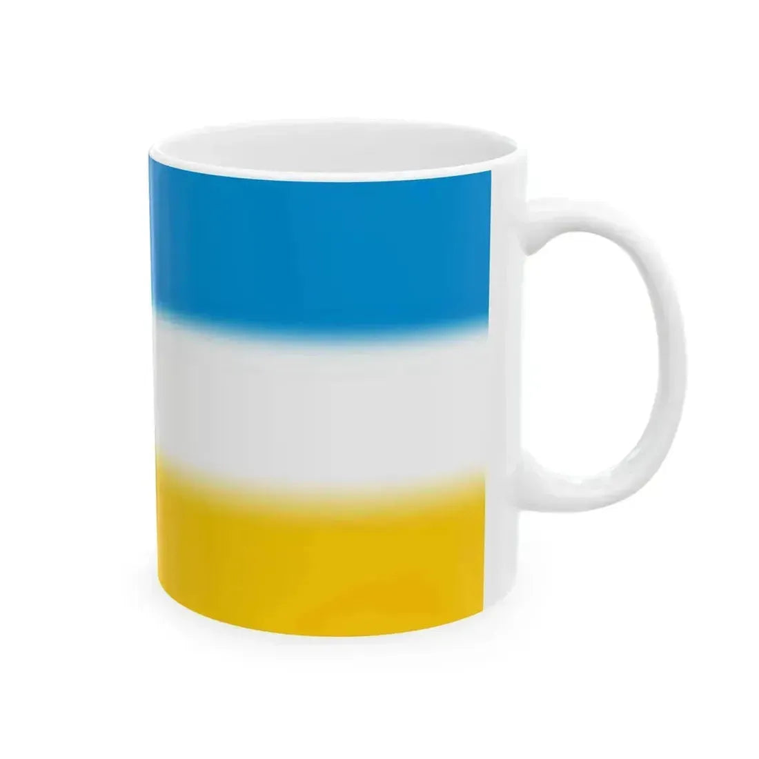 Flag of Crimean Karaites (Russia) White Coffee Mug - Go Mug Yourself
