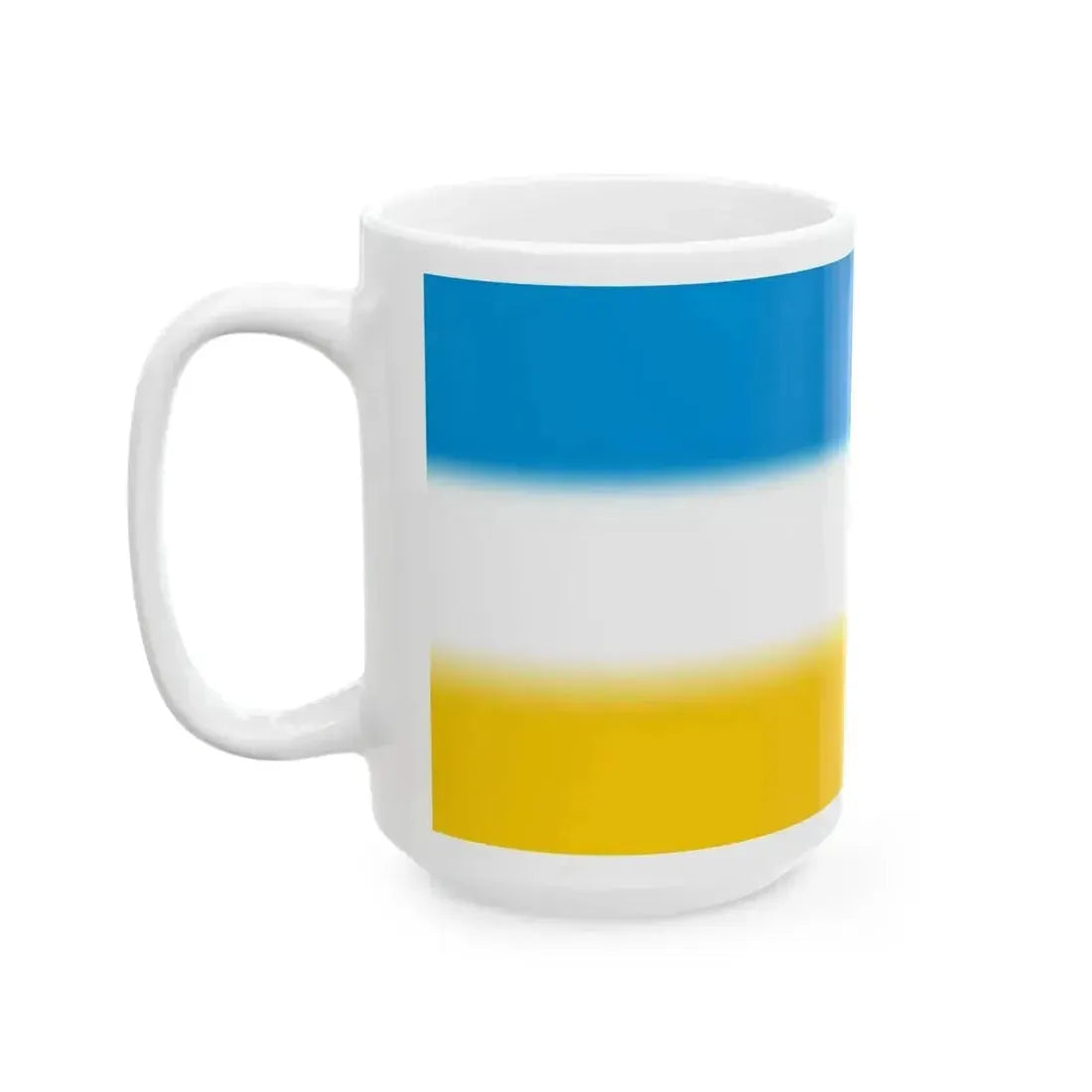Flag of Crimean Karaites (Russia) White Coffee Mug - Go Mug Yourself