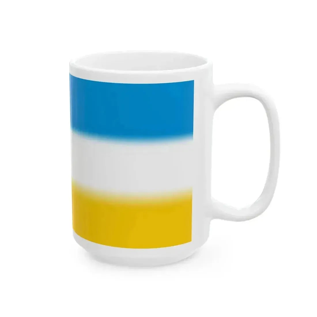 Flag of Crimean Karaites (Russia) White Coffee Mug - Go Mug Yourself