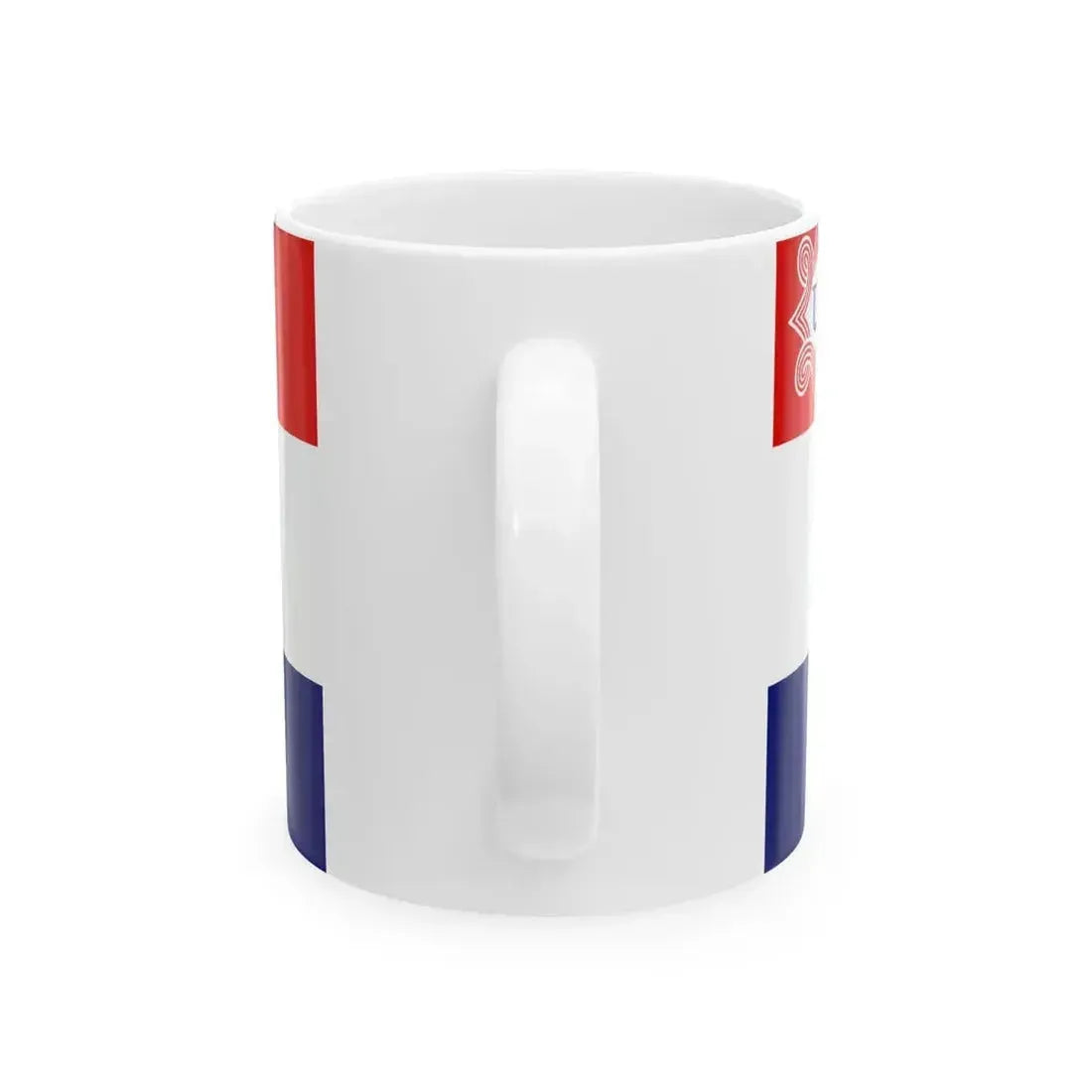 Flag of Croatia 1941-1945 3-5 (Croatia) White Coffee Mug - Go Mug Yourself