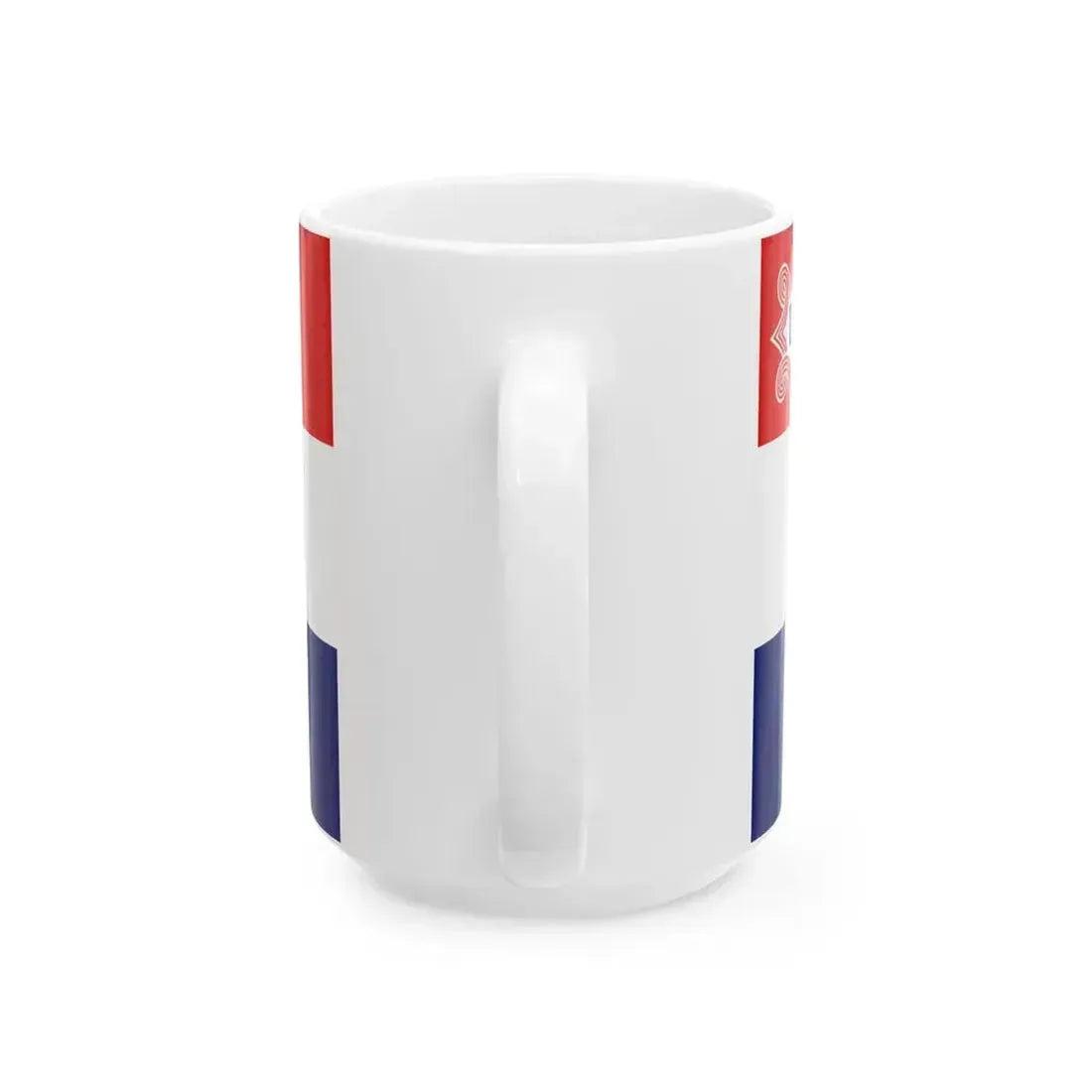 Flag of Croatia 1941-1945 3-5 (Croatia) White Coffee Mug - Go Mug Yourself