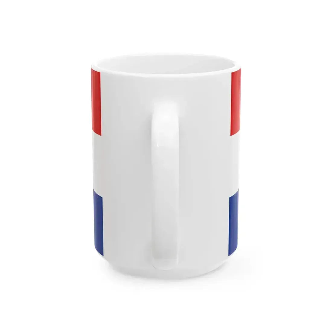 Flag of Croatia 1943-1947 3-5 (Croatia) White Coffee Mug - Go Mug Yourself