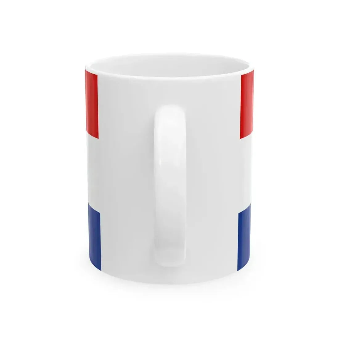 Flag of Croatia 1945-1947 3-5 (Croatia) White Coffee Mug - Go Mug Yourself