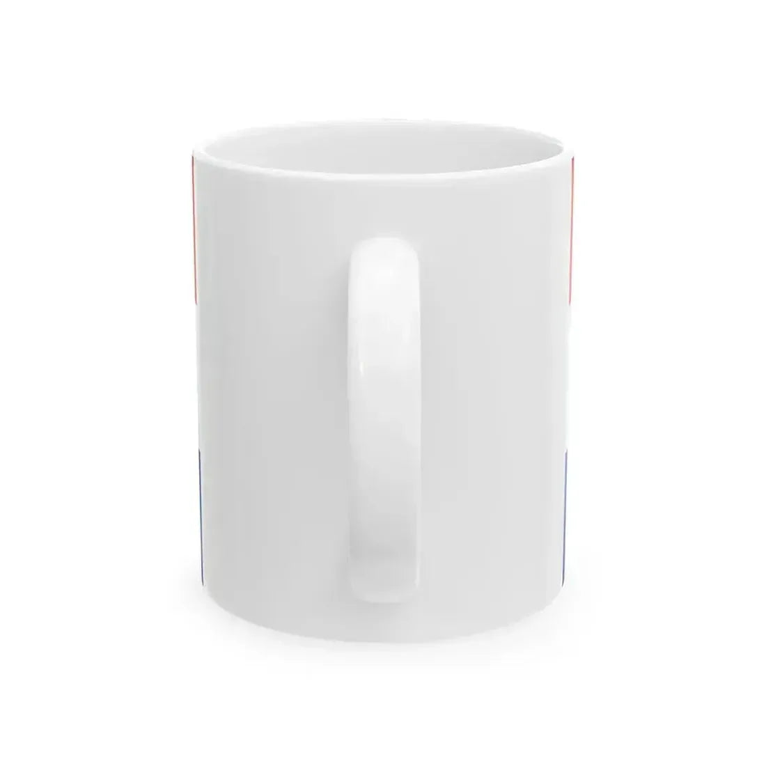 Flag of Croatia 1947-1990 3-2 (Croatia) White Coffee Mug - Go Mug Yourself