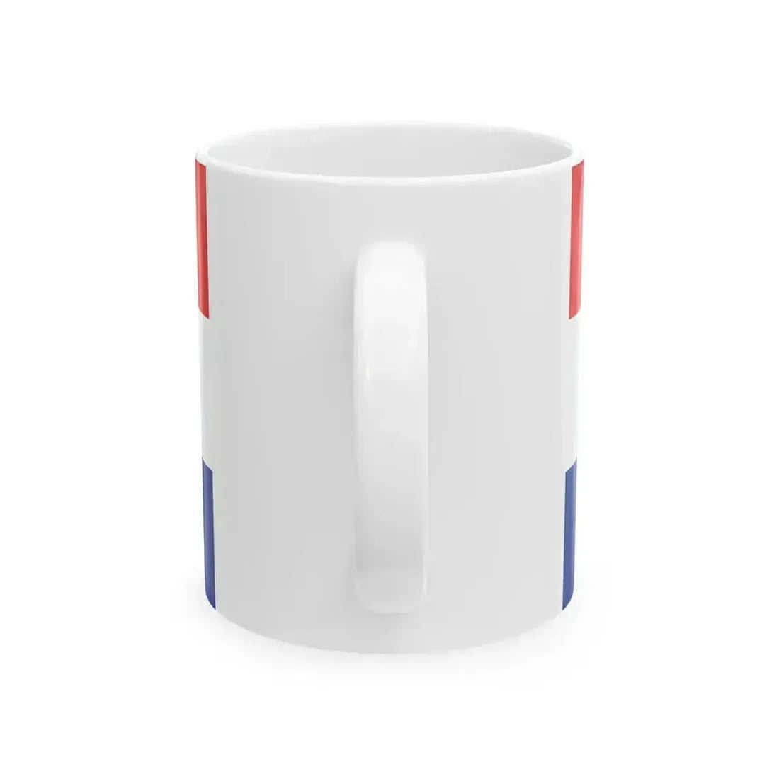 Flag of Croatia 1947-1990 3-5 (Croatia) White Coffee Mug - Go Mug Yourself