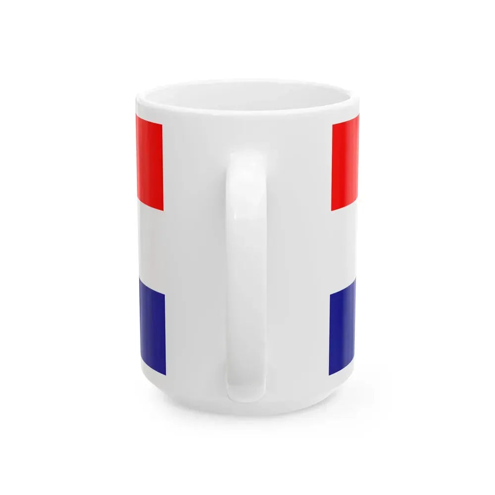 Flag of Croatia (Croatia) White Coffee Mug - Go Mug Yourself