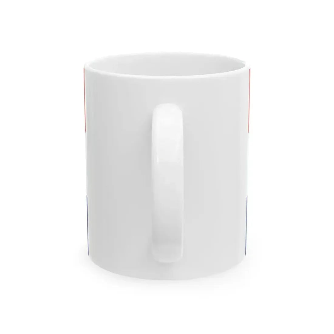 Flag of Croatia white chequy (Croatia) White Coffee Mug - Go Mug Yourself