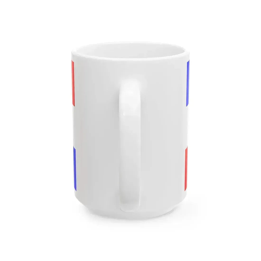Flag of Crossville Tennessee textless (United States) White Coffee Mug - Go Mug Yourself