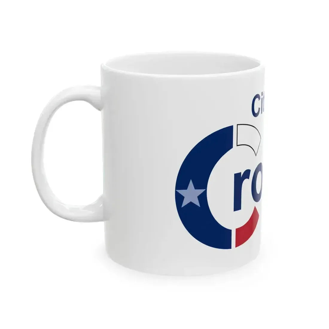 Flag of Crowley Texas (United States) White Coffee Mug - Go Mug Yourself