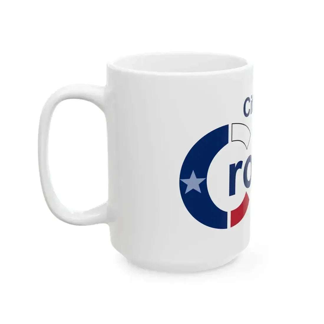 Flag of Crowley Texas (United States) White Coffee Mug - Go Mug Yourself