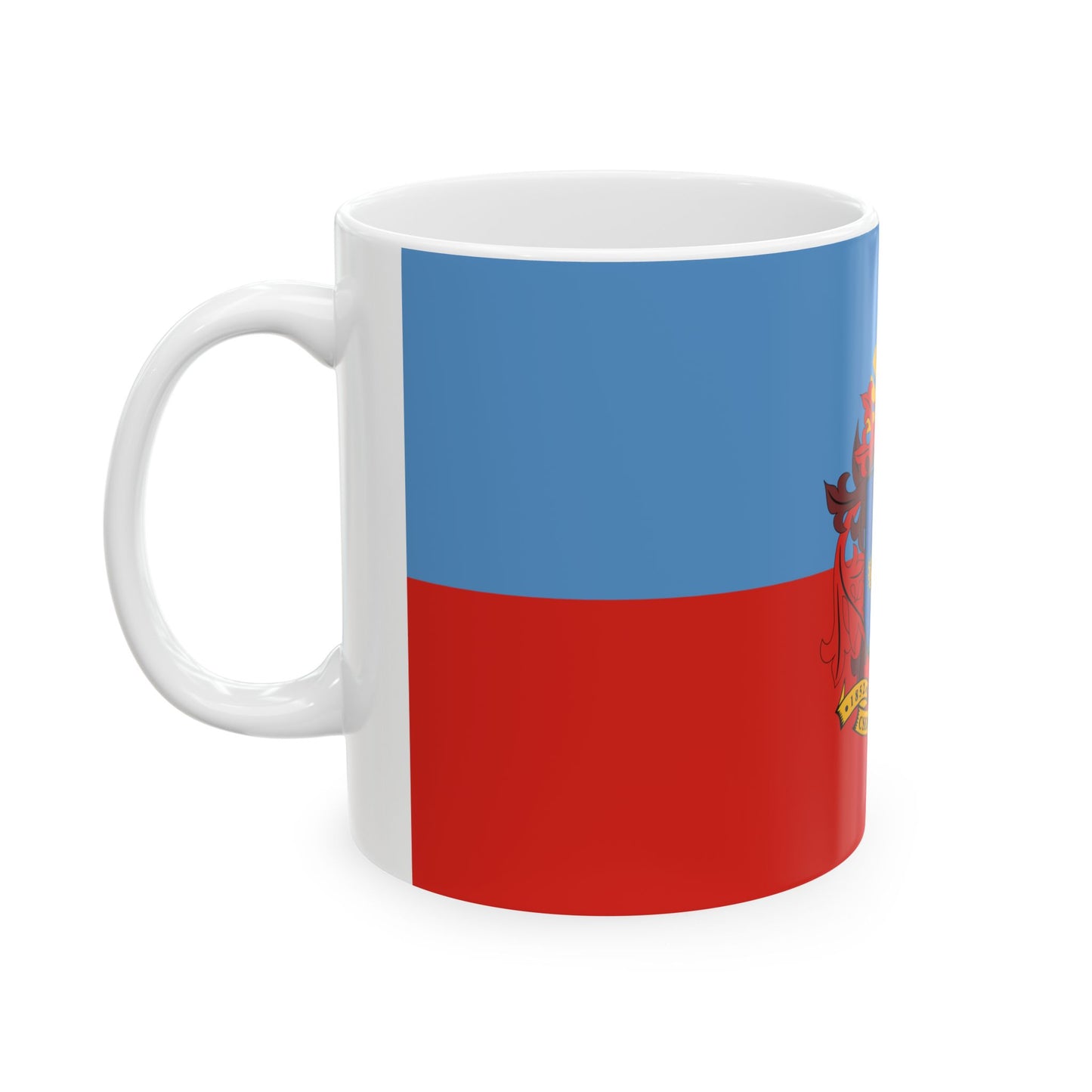 Flag of Cserszegtomaj (Hungary) White Coffee Mug-Go Mug Yourself