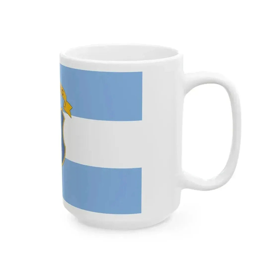 Flag of Csesztreg (Hungary) White Coffee Mug - Go Mug Yourself