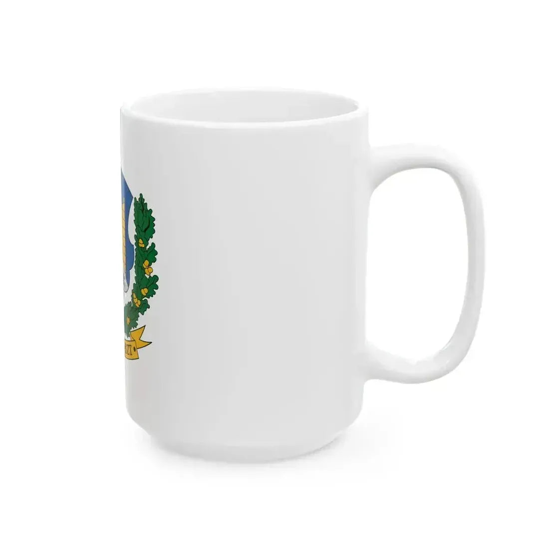 Flag of Csevharaszt (Hungary) White Coffee Mug - Go Mug Yourself