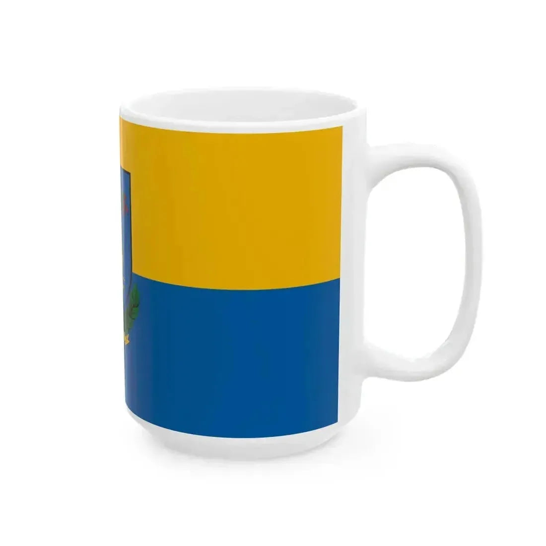 Flag of Csipkerek (Hungary) White Coffee Mug - Go Mug Yourself