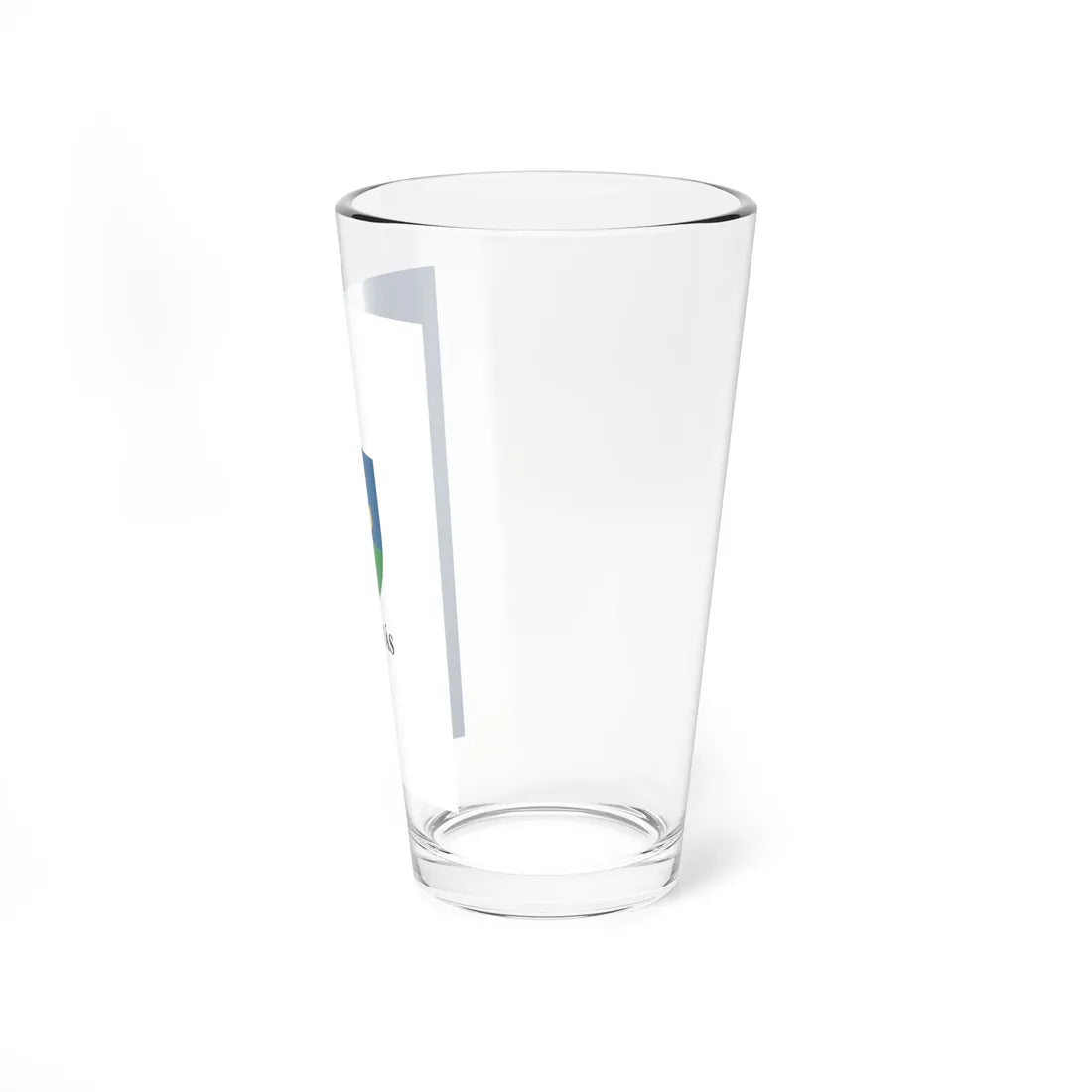 Flag of Csorvas vertical (Hungary) Pint Glass 16oz - Go Mug Yourself